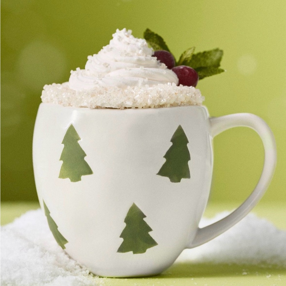 Anthropologie Vida Icon Stoneware Mug Tree New